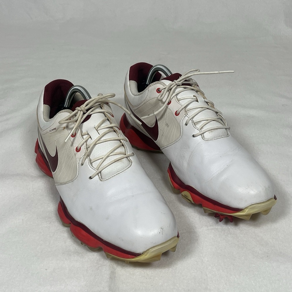 Nike Lunar Control II Golf Shoes 552073-130 Flywire Mens 10.5 Lunarlon Insoles